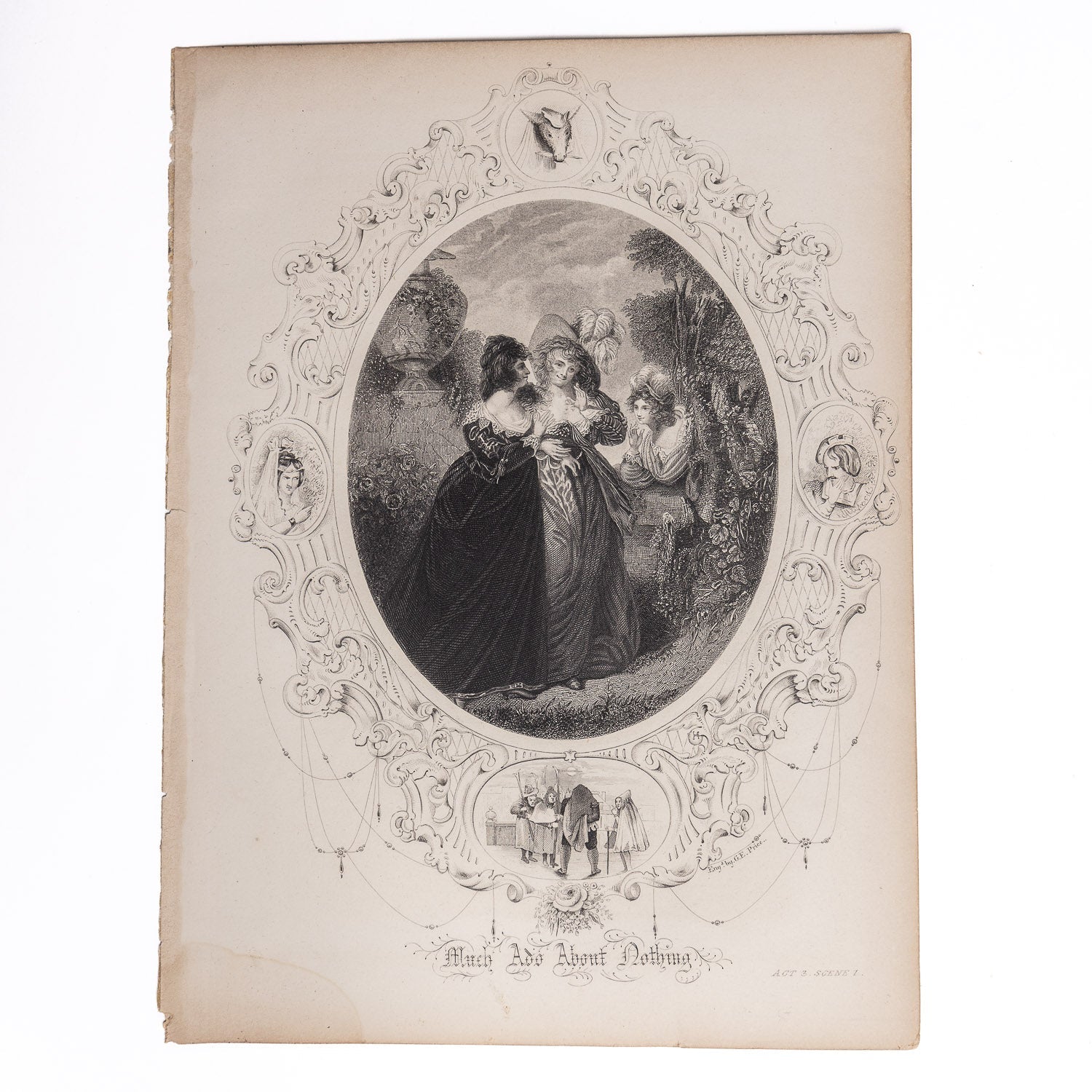 Antique Shakespeare Engravings