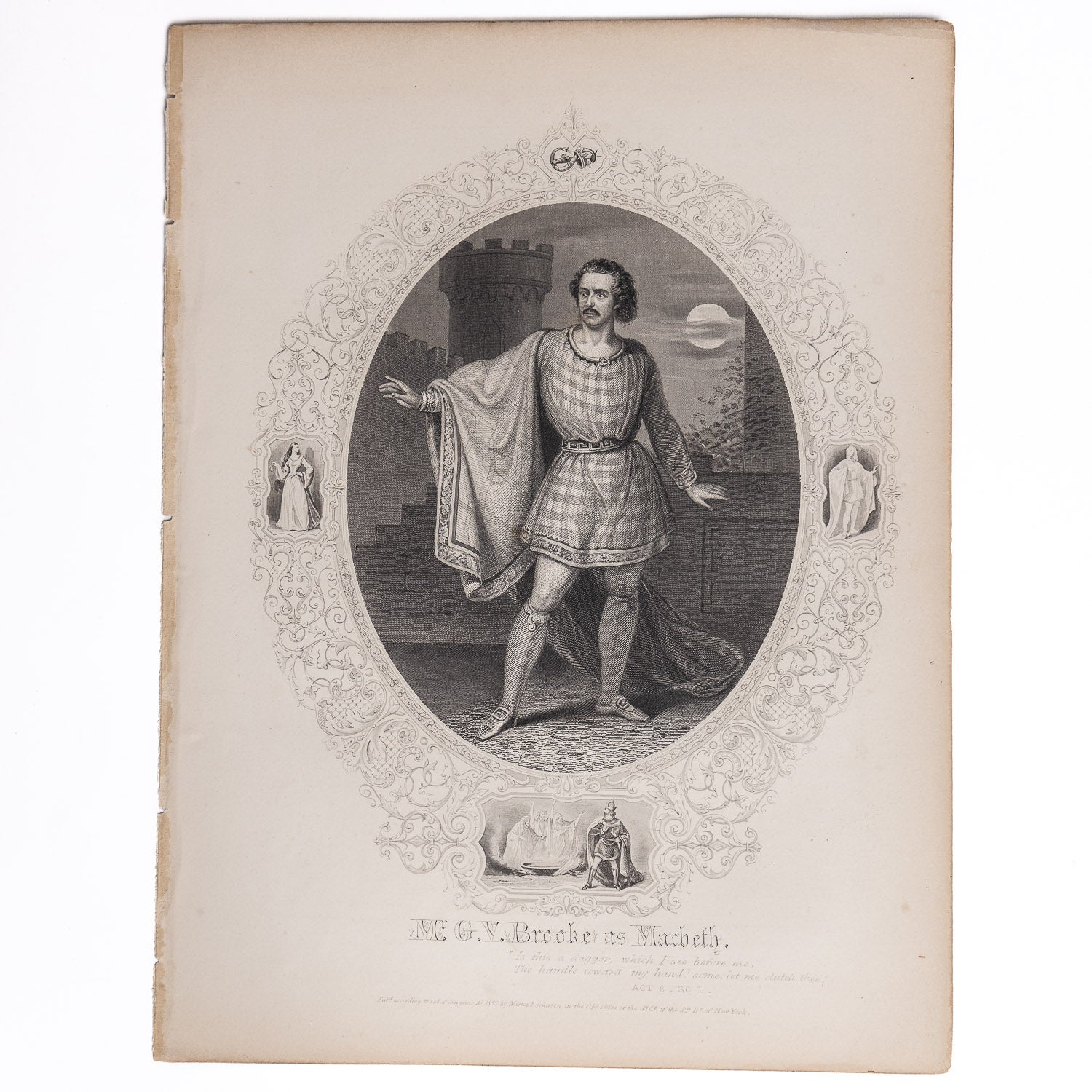 Antique Shakespeare Engravings