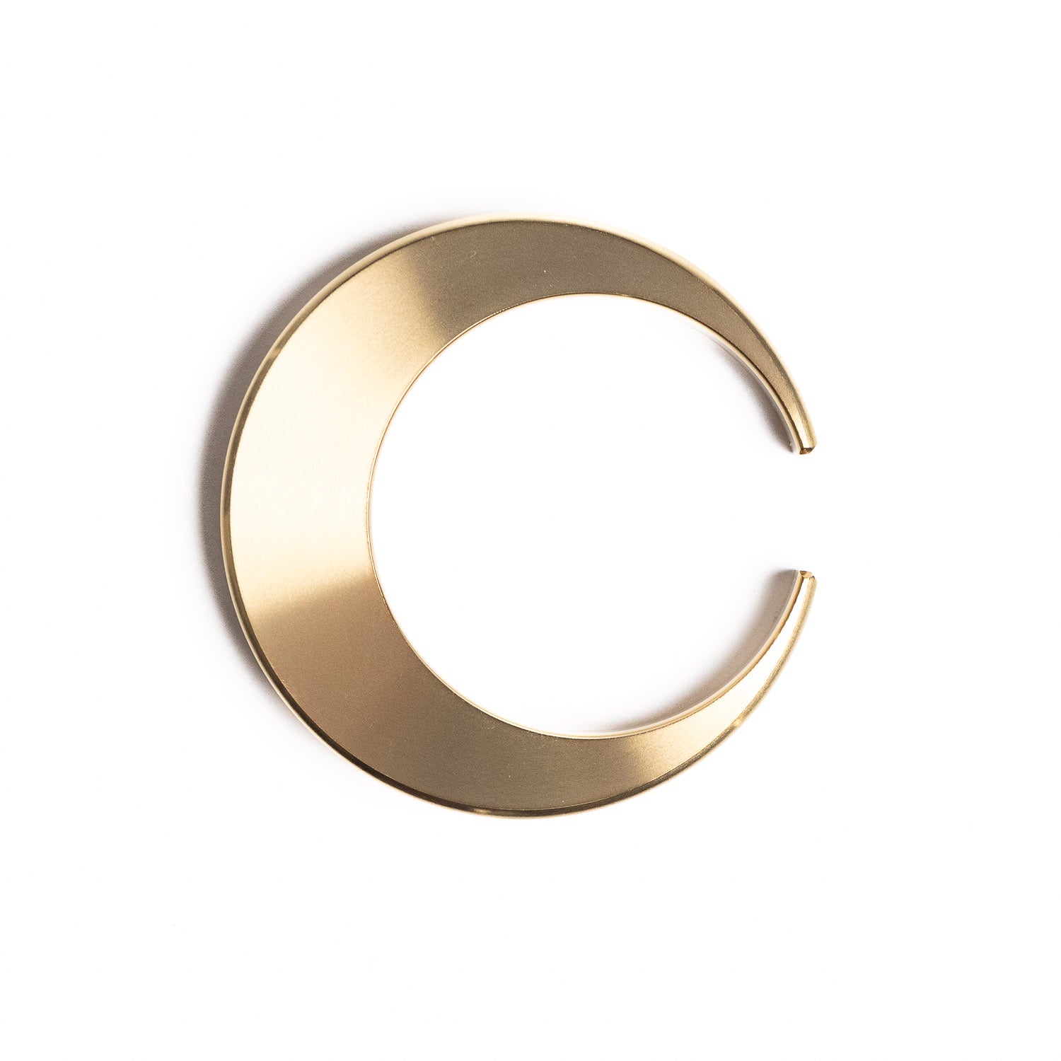 FUTAGAMI Bottle Opener Crescent - Brass - Bottle Opener | Last Manner