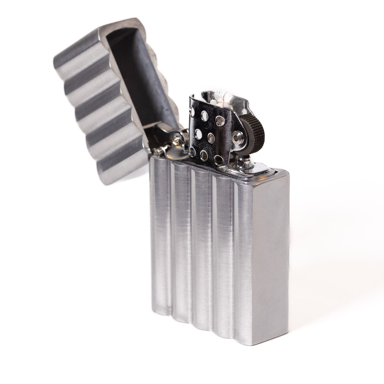 Bott × TSUBOTA PEARL HARD EDGE ライター Tsubota Pearl Hard Edge Aluminum Wave Lighter