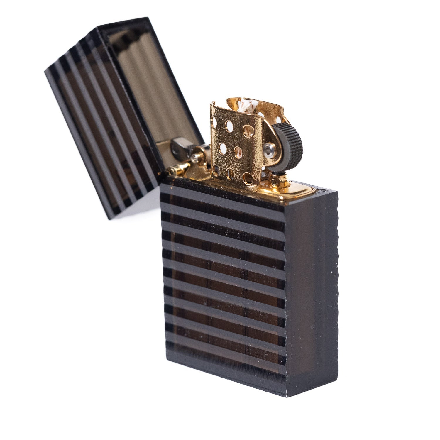 Tsubota Pearl Hard Edge Latitude Lighter - Black - Lighter | Last Manner